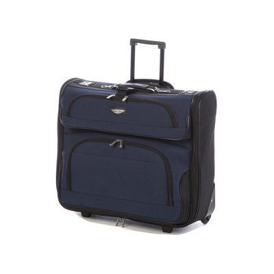 Traveler's Choice Amsterdam Two-Tone Rolling Garment Bag