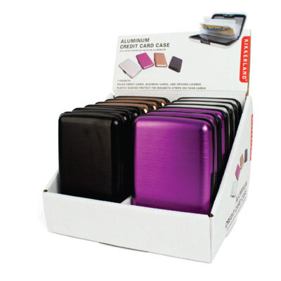 Kikkerland Credit Card Cases in Assorted Colors
