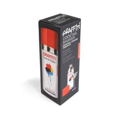 Kikkerland Graffiti Cocktail Shaker