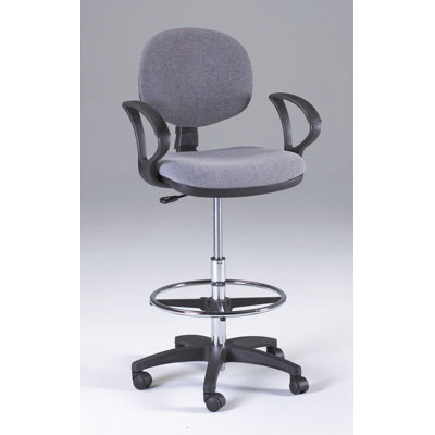 Martin Universal Design Height Adjustable Drafting Seating with Footring
