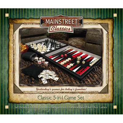 Main Street Classics Five in One Combo Game