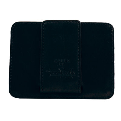 Tony Perotti The Green Collection Prima Slim Money Clip Wallet with ID Window