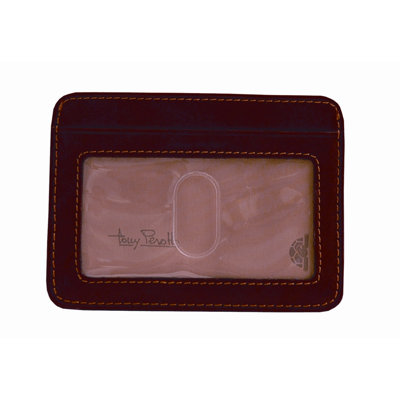 Tony Perotti The Green Collection Prima Slim Money Clip Wallet with ID Window