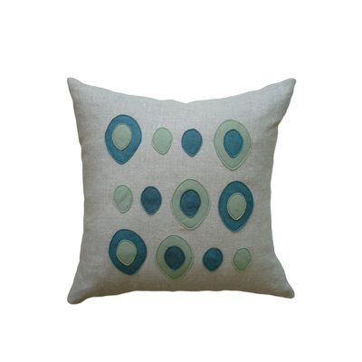 Balanced Design Eggs Applique Pillow