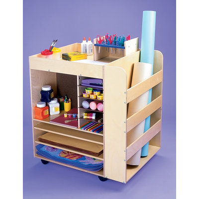 Whitney Brothers Rolling Art Cart