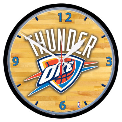 Wincraft, Inc. NBA 12.75" Round Clock - Minnesota Timberwolves