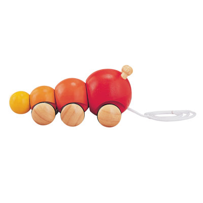 Plan Toys Preschool Pull Along Caterpillar