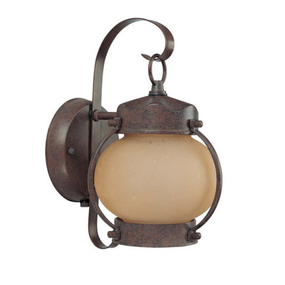 Nuvo Lighting Onion Wall Lantern in Old Bronze