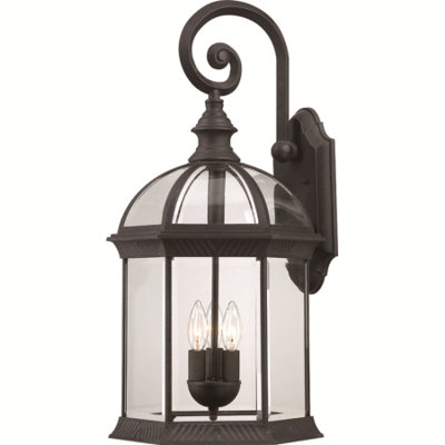 Nuvo Lighting Boxwood 3 Light Outdoor Wall Lantern
