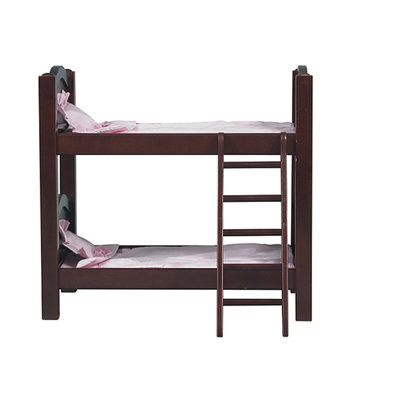 Guidecraft Doll Bunk Bed in Espresso