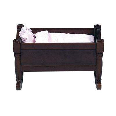 Guidecraft Doll Cradle in Espresso
