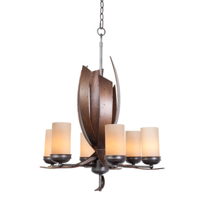 Varaluz Recycled Aizen 6 Light Chandelier