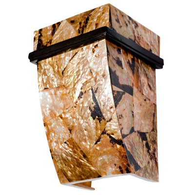 Varaluz Sustainable Shell Big Sconce - One Light