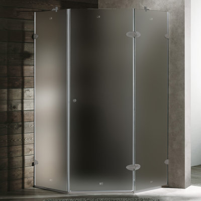 Vigo Neo-Angle Door Frameless Shower Enclosure