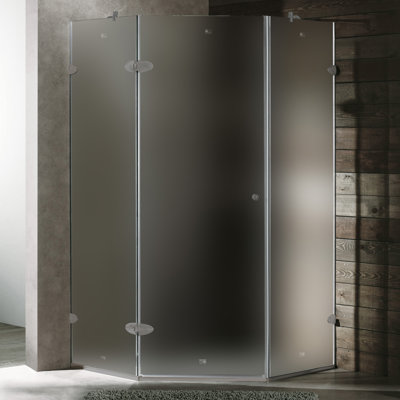 Vigo Neo-Angle Door Frameless Shower Enclosure