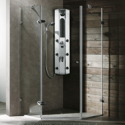 Vigo Neo-Angle Door Frameless Shower Enclosure