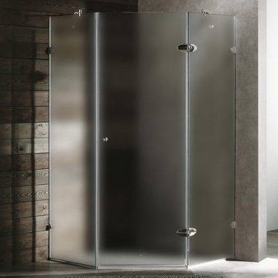 Vigo Neo-Angle Door Frameless Shower Enclosure