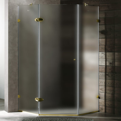 Vigo Neo-Angle Door Frameless Shower Enclosure