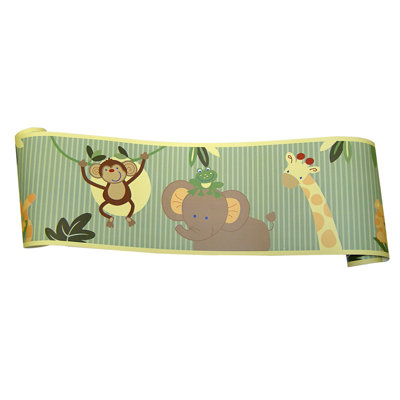 NoJo Jungle Babies Crib Bedding Collection