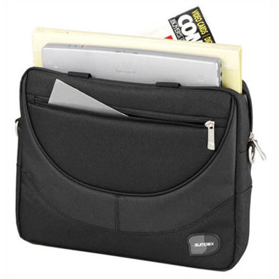 Sumdex PASSAGE Series Black Compact Laptop Briefcase