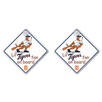 Team Pro-Mark MLB Lil Fan on Board Sign (Set of 2)