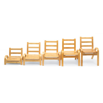 Angeles 11" Wood Classroom Stacking Chair