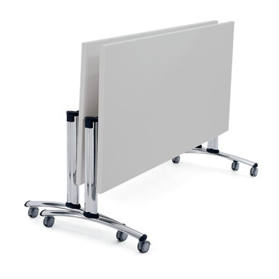 SurfaceWorks Drive 24" x 48" Rectangular Flip Top Table