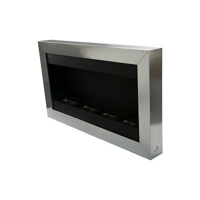 Bio-Blaze Square I Ethanol Fuel Fireplace