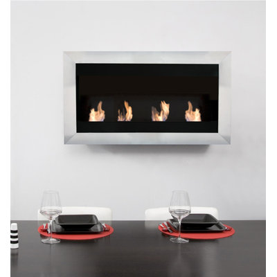 Bio-Blaze Square II Ethanol Fuel Fireplace