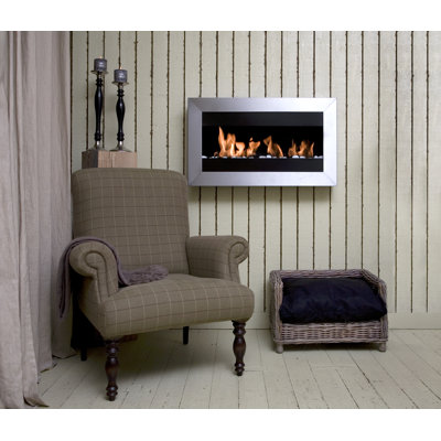 Bio-Blaze Square I Ethanol Fuel Fireplace