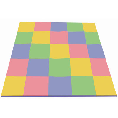 ECR4kids 60" Square Utra Soft Toddler Mat