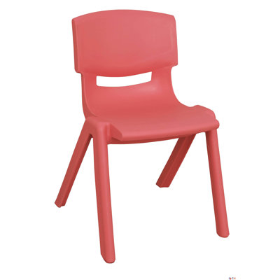 ECR4kids 13" Polypropylene Classroom Stackable Chair