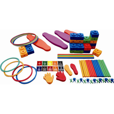 ECR4kids 114 Pieces Agility Play Set