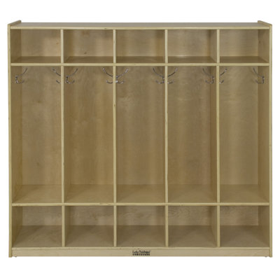 ECR4kids 5 Section Coat Locker