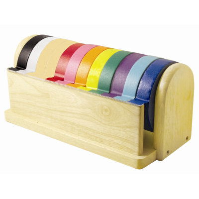 ECR4kids Hardwood Kraft Tape Dispenser
