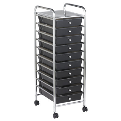 ECR4kids 10-Drawer Mobile Organizer