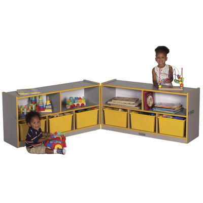 ECR4kids 24" Low Fold & Lock Cabinet, Laminate