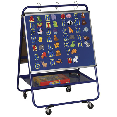 ECR4kids Steel Teacher Easel - Wide
