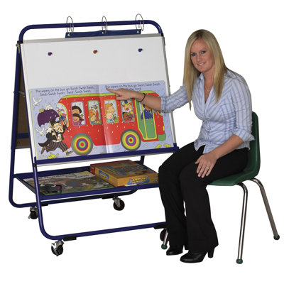 ECR4kids Steel Teacher Easel - Wide