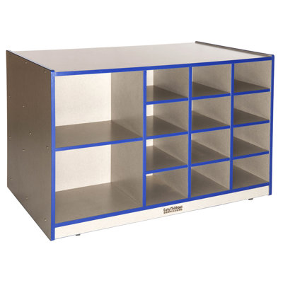 ECR4kids Double-Sided 12 Tray Cabinet without Bins