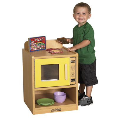 ECR4kids Colorful Essentials Play Microwave Oven
