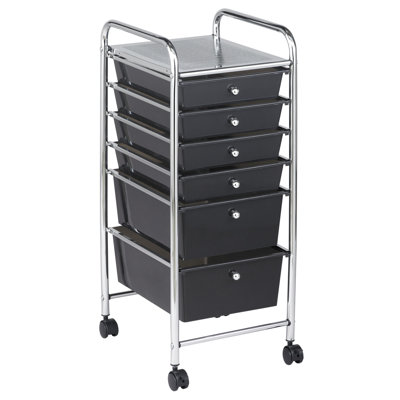 ECR4kids 6 Drawer Mobile Organizer