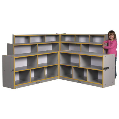 ECR4kids 24" Low Fold & Lock Cabinet, Laminate