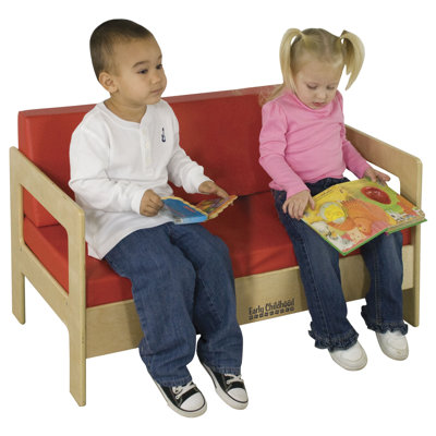 ECR4kids Living Room Set - Birch Sofa
