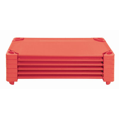 ECR4kids Unassembled Color Cots (Set of 6)