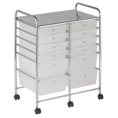 ECR4kids 12 Drawer Mobile Organizer