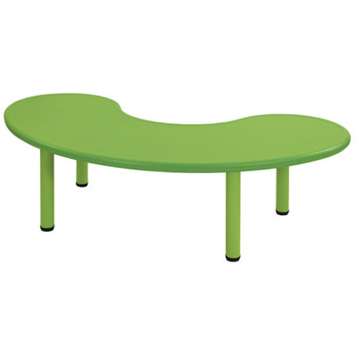 ECR4kids Kids Half Moon Table