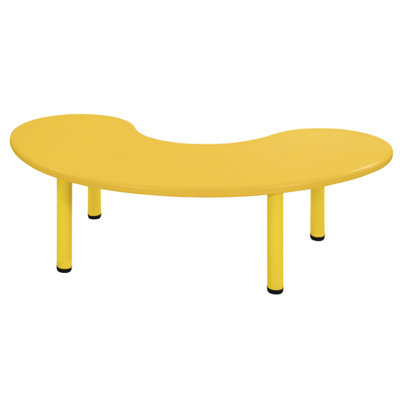 ECR4kids Kids Half Moon Table