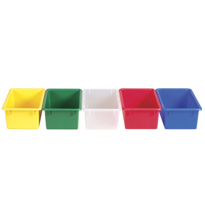 ECR4kids Stack and Store Tub with No Lid (Set of 15)