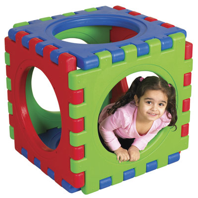 ECR4kids 6 Pieces Tunnel and Cube Set